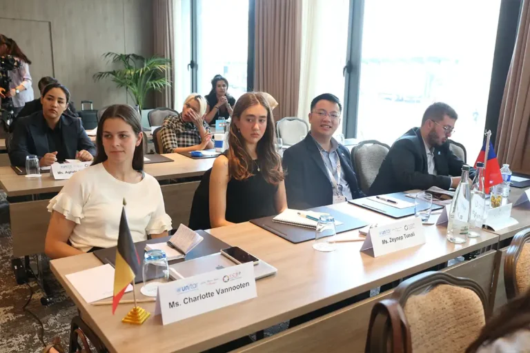 Delegates at the Global Youth Summit for Change in Geneva