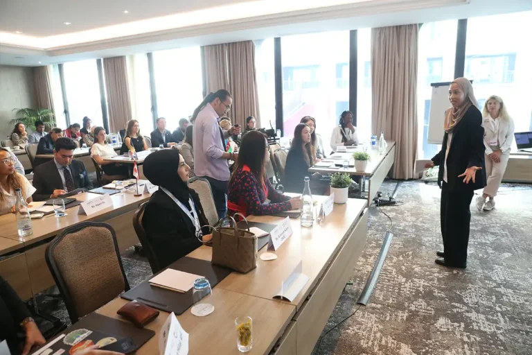 Delegates at the Global Youth Summit for Change in Geneva