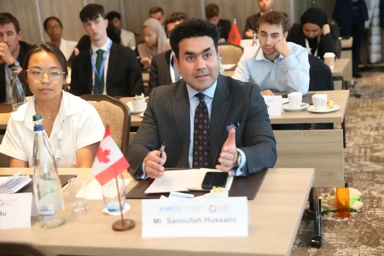 Delegates at the Global Youth Summit for Change in Geneva