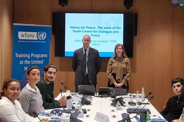 YCDP Engages with International Students at WHO Through WFUNA ycdp engages with international students at who through wfuna